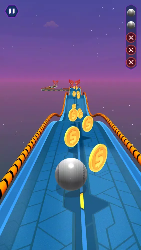 Tangkapan layar Ball Running 3D